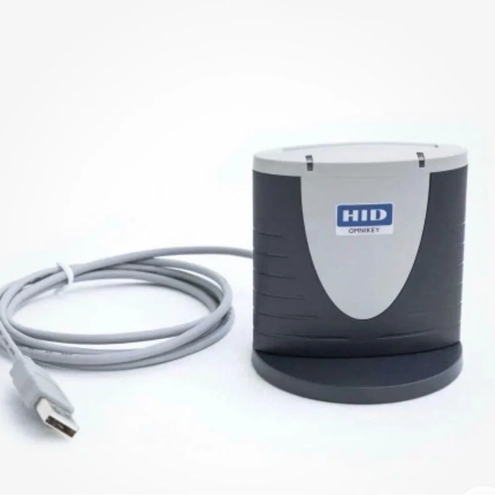 HID Omnikey USB Smart Card Reader - Gray/Black